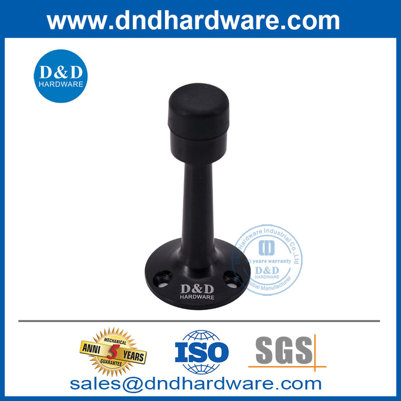 سدادة الباب السوداء جودة الزنك عالي الجودة لغرفة النوم DDDS019