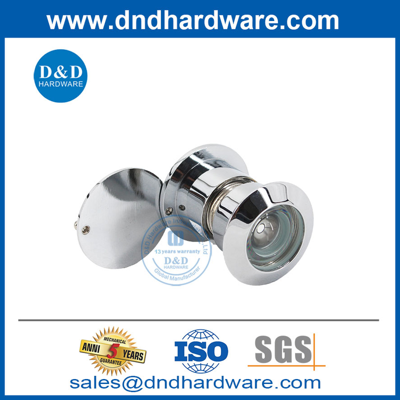 سبيكة الزنك/ البولندية النحاسية مشاهد الباب التجاري المطلي بالكروم DDDV003