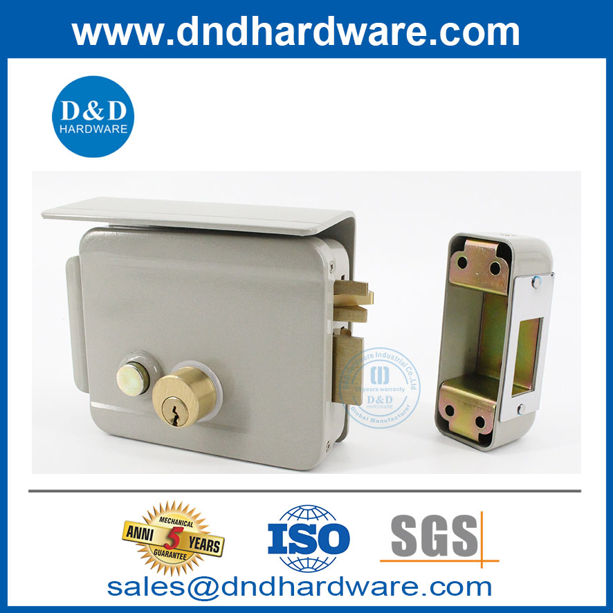 Smart Gate Lock Electronic Magnetic Door Rim Lock-DDRL045