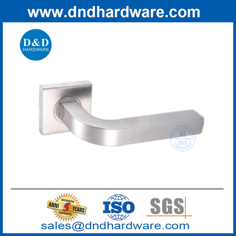 ساتان الفولاذ المقاوم للصدأ SS304 مكتب المنزل الذراع الذراع مقبض DDTH044