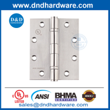 الفولاذ المقاوم للصدأ 5 بوصة ANSI BHMA الصف 2 حريق مقوم ببابة الباب لسوق شرق الأوسط DDSS001-ANSI-2