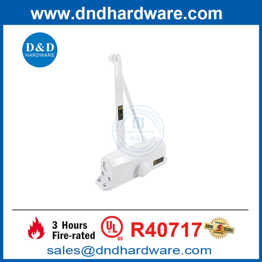 Modern UL المدرجة التلقائي هي الفندق الهيدروليكي الباب الأبيض القريب DDDC056