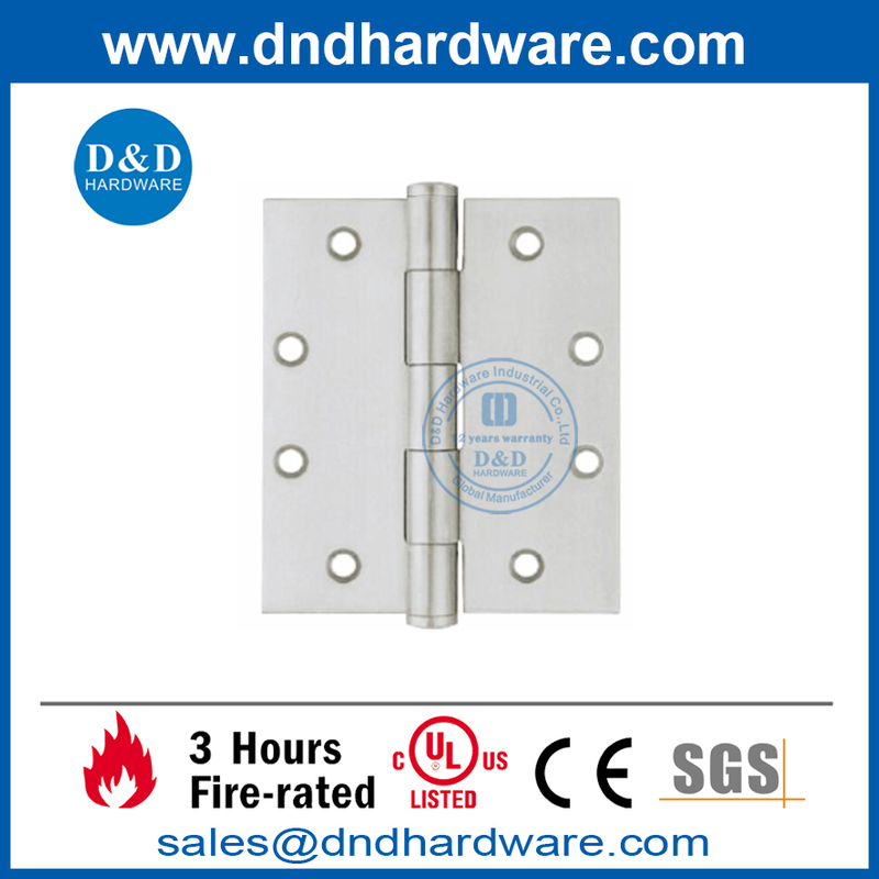 مفصلة مفصلية من الفولاذ المقاوم للصدأ للأبواب الداخلية- DDSS004