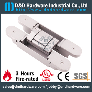Sliver Sanding 180 درجة ثلاثية الأبعاد قابلة للتعديل المفصلات المخفية لبناء باب DDCH008-G80SS