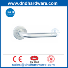 مقابض الأبواب الصناعية EN1906 مقابض الأبواب الداخلية الفولاذ المقاوم للصدأ لفندق DDTH010