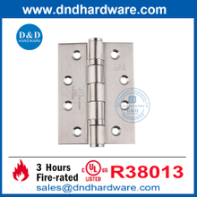 Silver UL Silver Metal Door Stailless Steel 316 Butt Butt Butted Butted Induction-DDSS001-FR-4X3X3.0