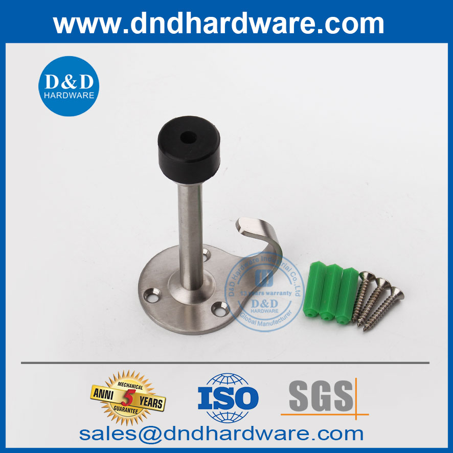 SS304 سدادة الباب القوي مع خطاف للمرحاض العام DDDS017