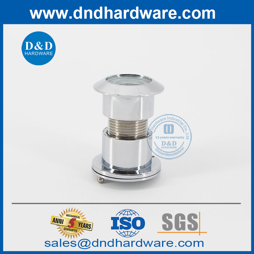سبيكة الزنك/ البولندية النحاسية مشاهد الباب التجاري المطلي بالكروم DDDV003