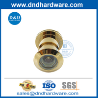 Gold Plated 200 درجة زنك عارض باب الفندق مع Cover-DDDV003