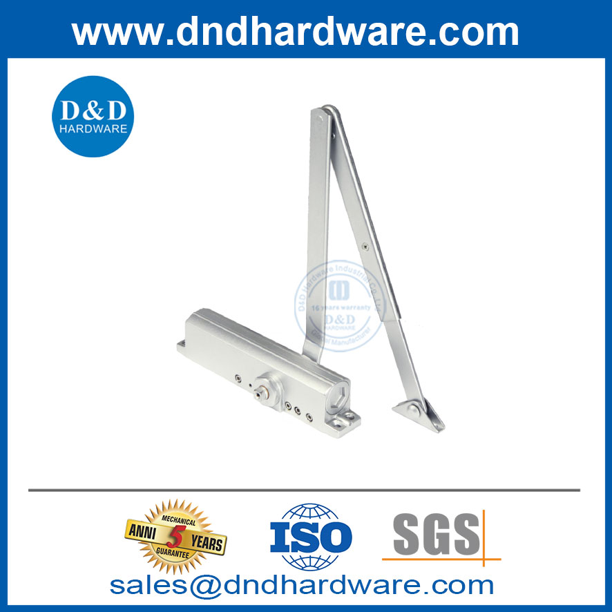 CE Standrd Door الهيدروليكية القريبة من سبيكة الألومنيوم الأبواب التلقائية DDDC046