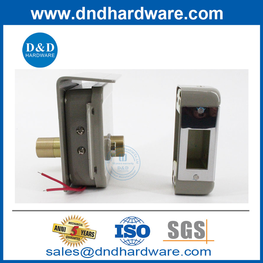 Smart Gate Lock Electronic Magnetic Door Rim Lock-DDRL045
