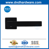 باب مرور المقابض الأسود الفولاذ المقاوم للصدأ مربع الخصوصية مقبض DDTH020