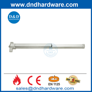 جهاز خروج الباب Push Bar Lock CE EN1125 Panic Bars for Double Doors-DDPD025