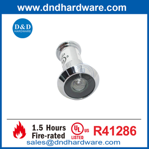 UL Wooden Door Security Glass Lens Door Fire Dainers-DDDV012