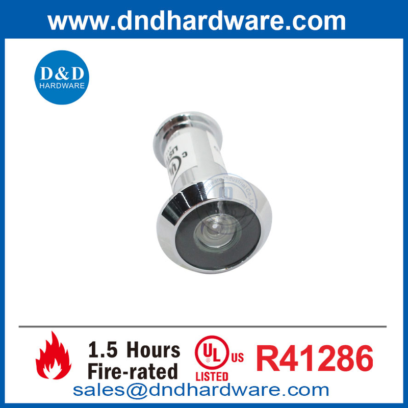 UL Wooden Door Security Glass Lens Door Fire Dainers-DDDV012