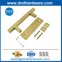 مقبض باب بارن مربع الذهب دفع ضوء الباب منزلق مقبض الكربون الصلب -DDBD104