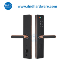 Metal Door Lock Finger Portport Touch Keypad Electric Handle Smart-DDDL003