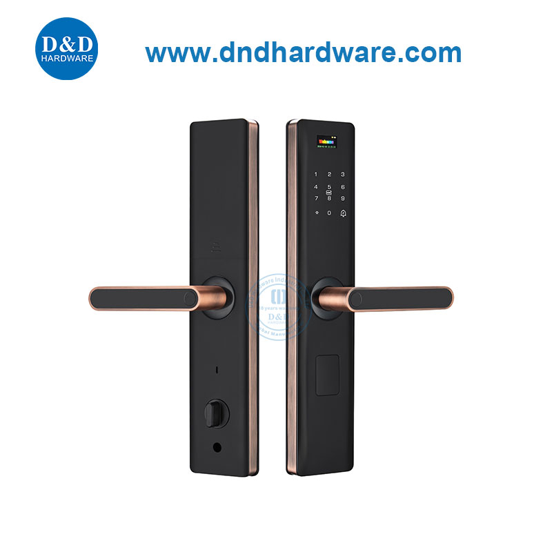 Metal Door Lock Finger Portport Touch Keypad Electric Handle Smart-DDDL003