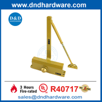 UL Fire Rate Golden Overhead Overhed Operation Selfing Door Metal Door DDDC057