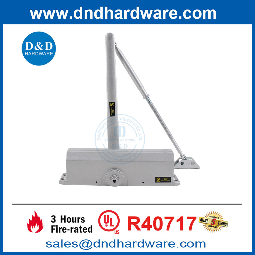 UL Silver Aluminium Spey Speed ​​SPEED HYDRAULIC 20-150KG DOOR ALICER-DDDC058