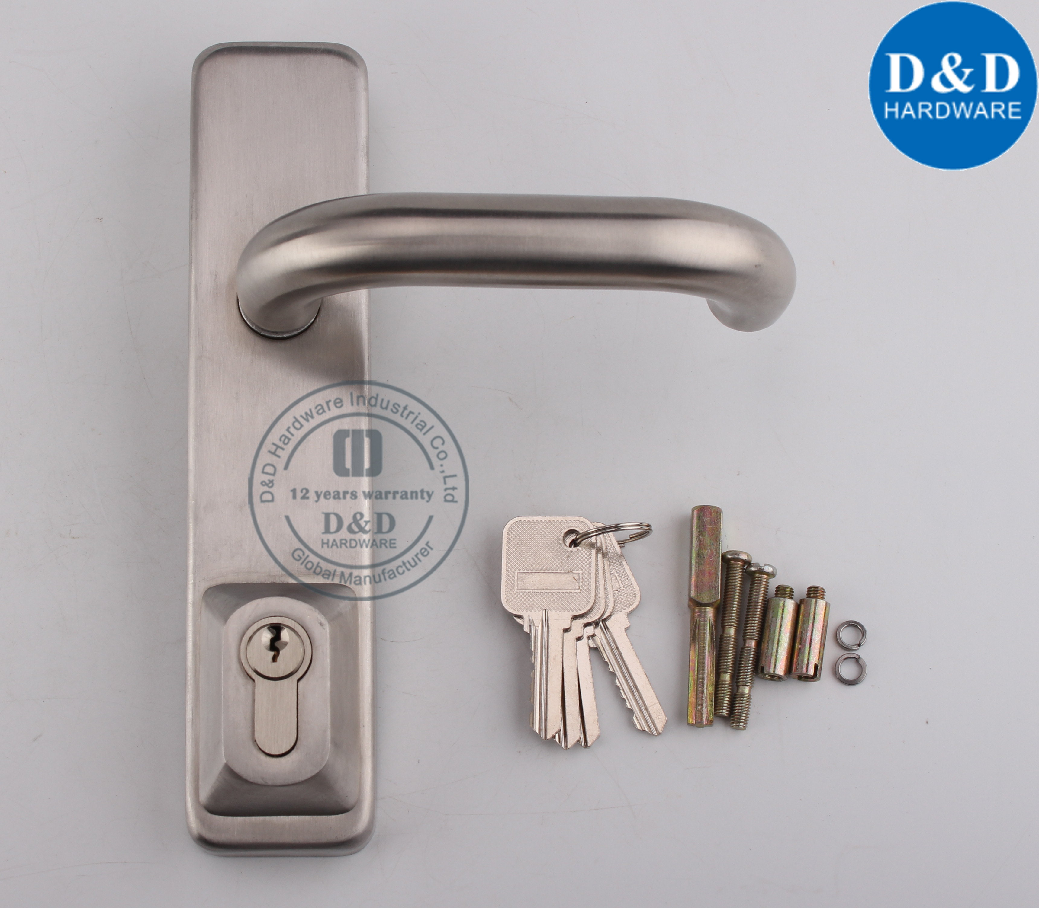 الأوروبي Escutcheon Lever Trim-D & D الأجهزة