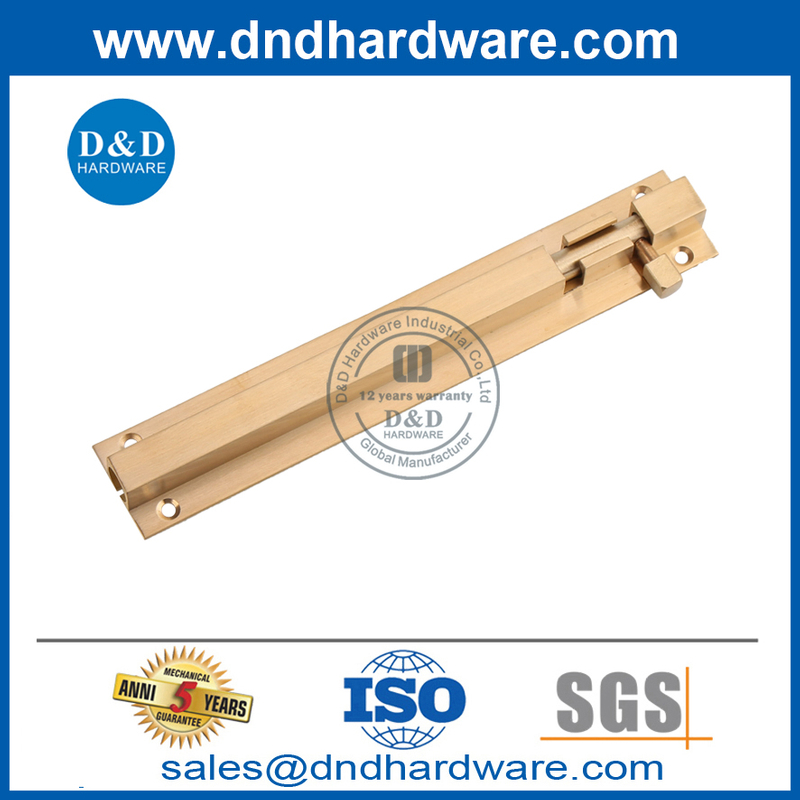 ساتان PVD الأمان النحاس الأرجو