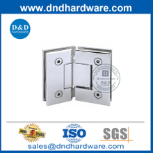 135 درجة من أنواع الفولاذ المقاوم للصدأ لمفصلات الأبواب الزجاجية بدون إطار- DDGH003