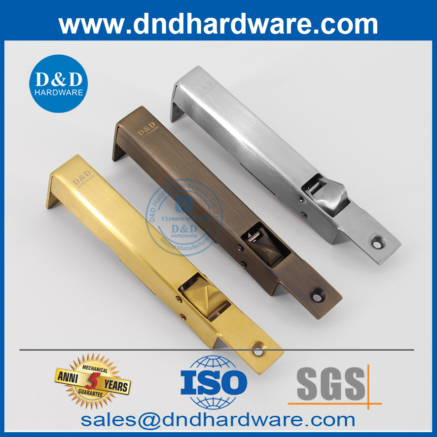 SUS304 SIDEWAYS SIDEWIST AUTIONAL FLUSH BOLT من أجل DDDB023 مزدوج