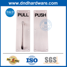 مقبض سحب SS316 واسع 100 مم مع لوحة للباب الأمامي DDPH023