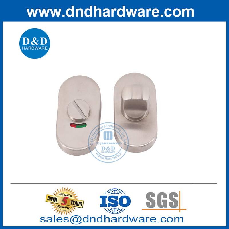 SS304 Market Evalet Type Thumbturn وإطلاقه مع مؤشر DDIK010