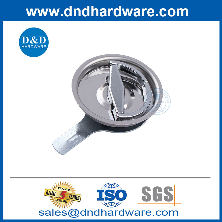 الفولاذ المقاوم للصدأ 304 لوحة سبيكة الزنك سبيكة الحريق بكرة الخزانة Lock-DDDA001