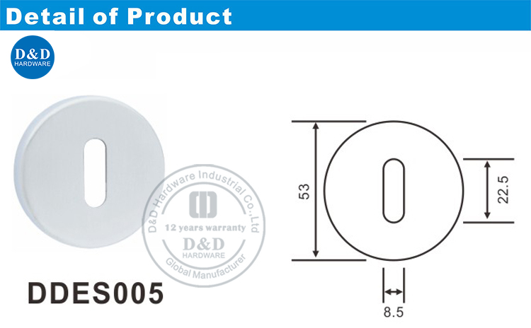 Rosette Succheon-D & D Hardware