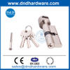 النحاس BS EN1303 SATIN Nickel Thumbturn و Key Single Lock Cylinder-DDLC001