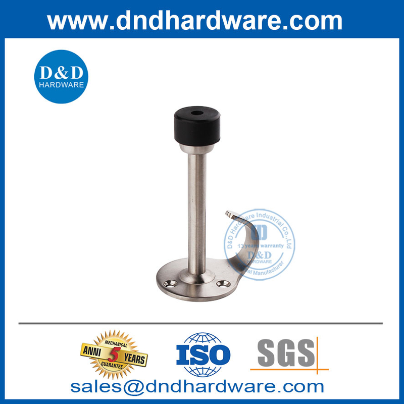 SS304 سدادة الباب القوي مع خطاف للمرحاض العام DDDS017