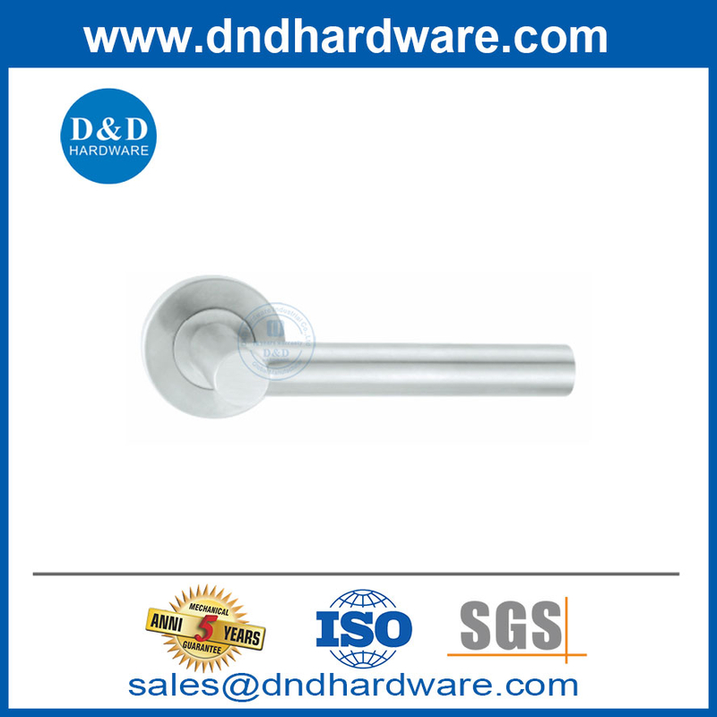 مقبض الباب عجلات الفولاذ المقاوم للصدأ مقبض الباب DDTH017