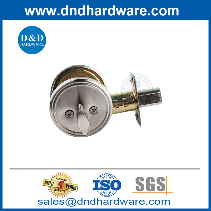 قفل Deadbolt من الفولاذ المقاوم للصدأ مع مفتاح لطفلة Mount Mount Storm-DDLK008