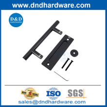 صلب الكربون الأسود باب الطلاء مقابض مربعة انزلاق الباب مقبض مقبض DDBD102