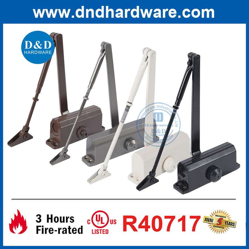UL Fire Rate Golden Overhead Overhed Operation Selfing Door Metal Door DDDC057