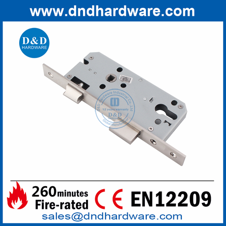 Sus304 CE Security Fire Lock Sash Lock for Commercial Door-DDML026