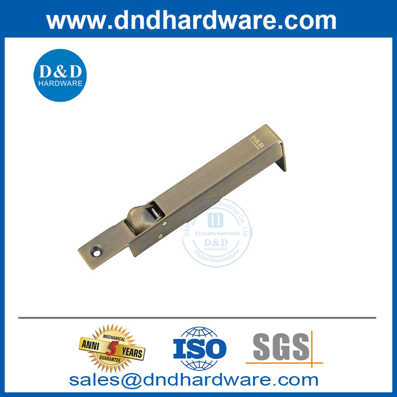 العتيقة النحاسية SS304 Spring Sinistrad التلقائي التلقائي الترباس DDDB023