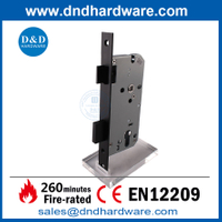 أنواع مختلفة من الأقفال BS EN12209 Matt Black Security Locks for Doors-DDML009 