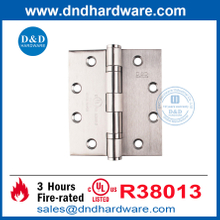 الساتان الفولاذ المقاوم للصدأ 316 ul مفصلية الباب المقدرة من النار للبناء السكني DDSS002-FR-4.5x4x3.4