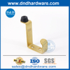 ساتان النحاس النحاس SUS304 سدادة الباب مع معطف هوك للحمام DDDS024