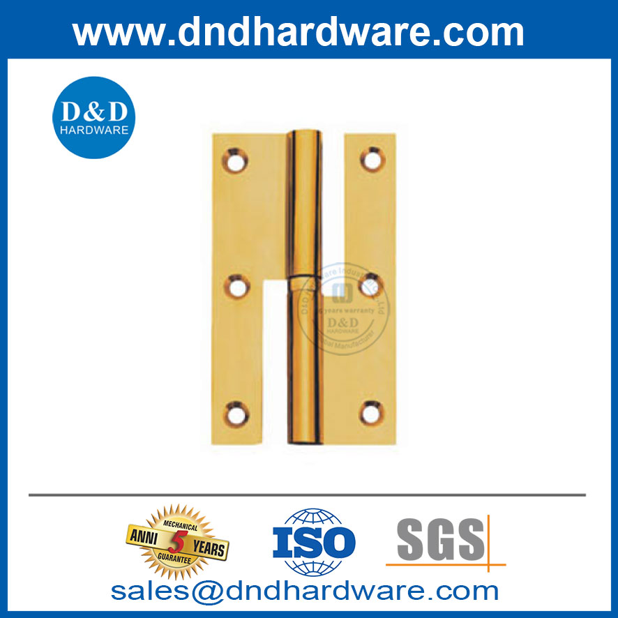 DDBH021-Solid Brass Flag Flag Belief for Hotel Door