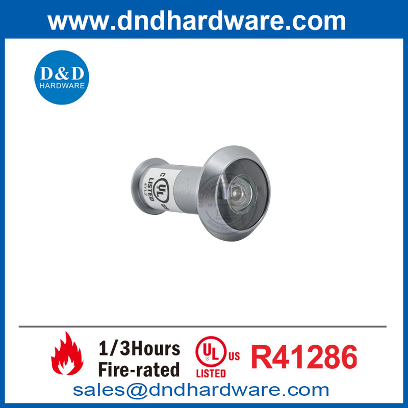 عالي الأمن النحاس المصنف UL 10C Home Apartment Door Viewer-DDDV009
