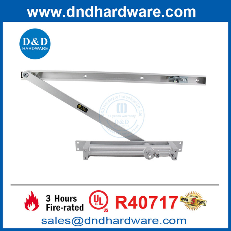 الألومنيوم مخفي النفقات الخفيفة الخفيفة مقاوم للحرائق UL Wood Door Closers-DDDC054
