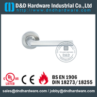 316 درجة L شكل مقبض الباب ليفر الصلبة للأبواب الصلب الأمامية- DDSH016