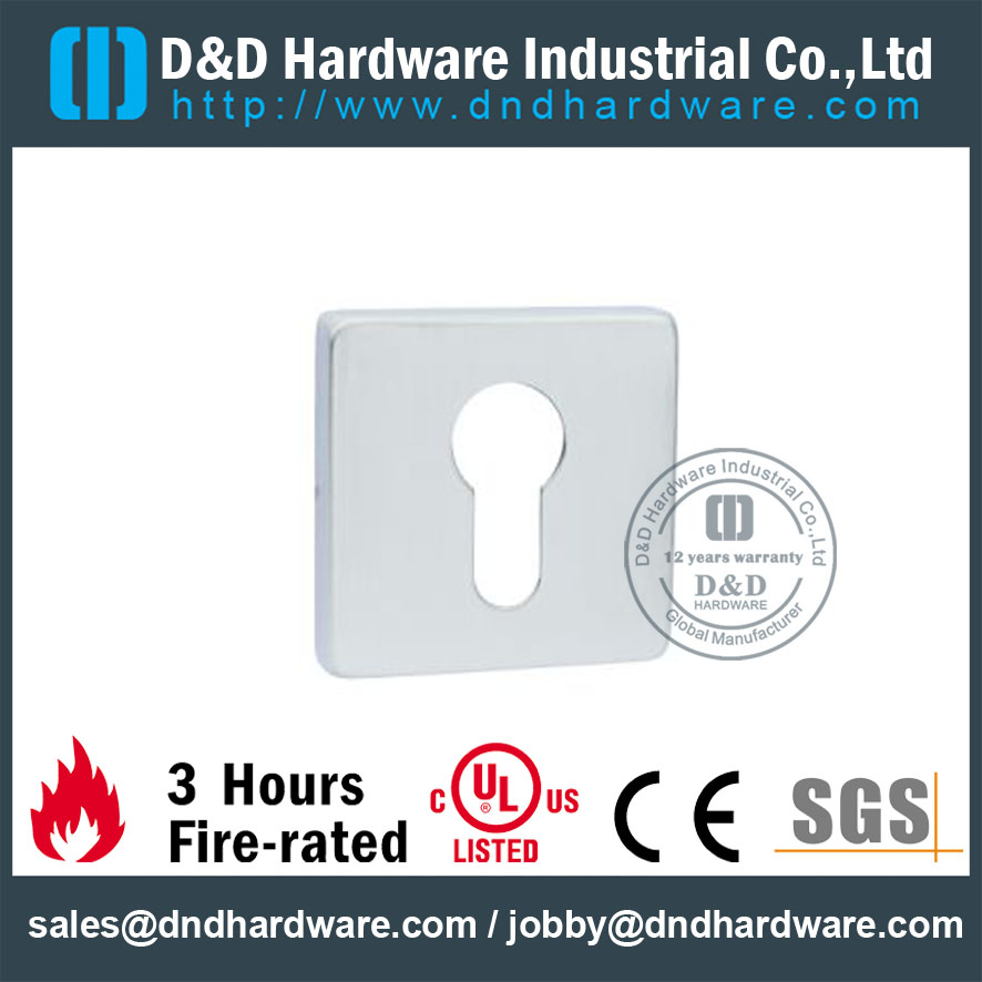 غير القابل للصدأ الصلب 316 ساحة شعار Escutcheon-D & أمبير ؛ D الأجهزة