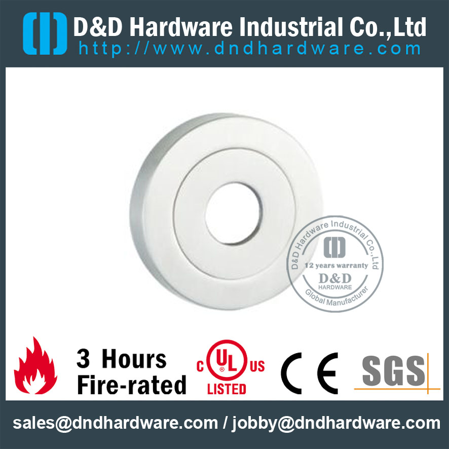 الفولاذ المقاوم للصدأ 304 جولة شعار Escutcheon-D & أمبير ؛ D الأجهزة