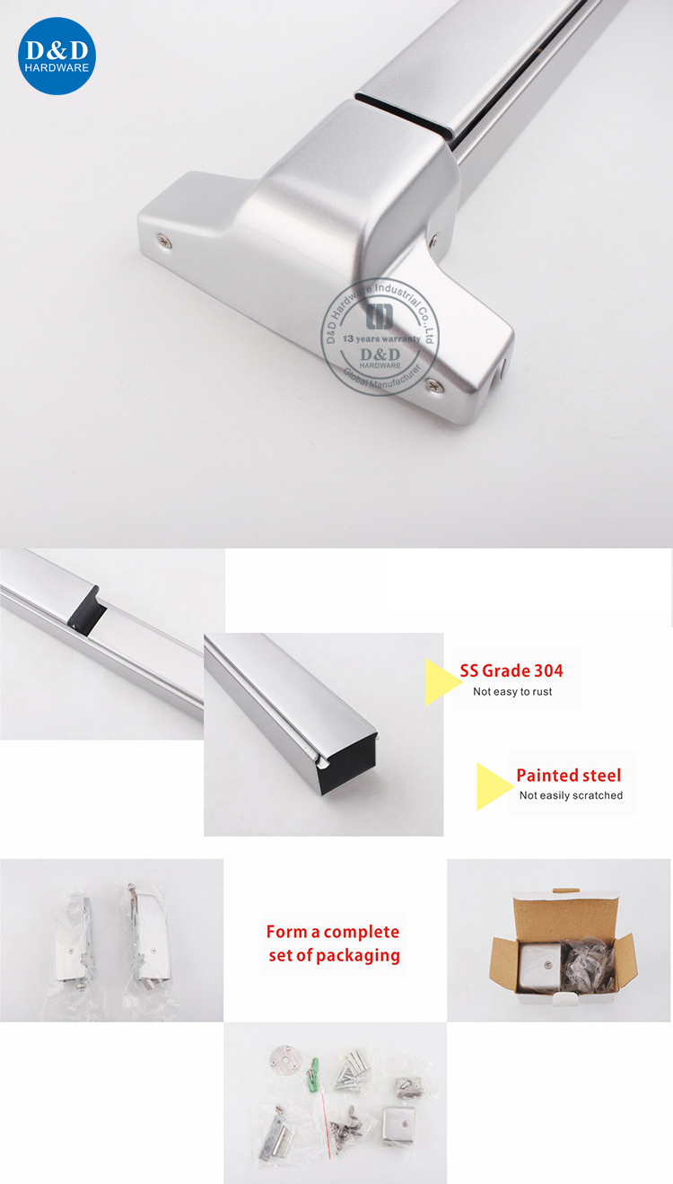 Touch Bar Redical Rod Exit Device-D & D الأجهزة
